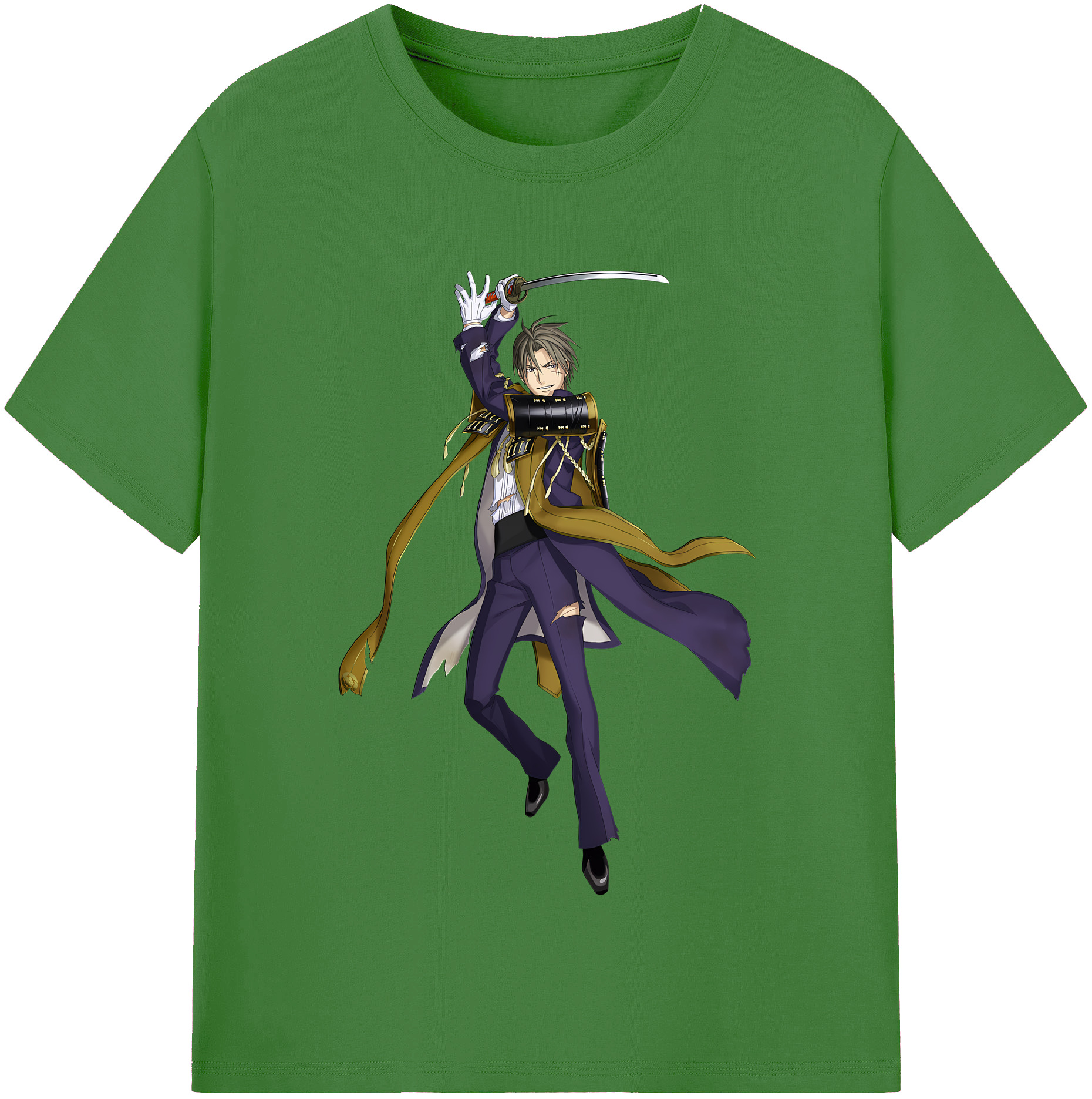 （画像用） 刀剣乱舞 Touken Ranbu レディースカジュアルプリントTシャツ（綿100％）